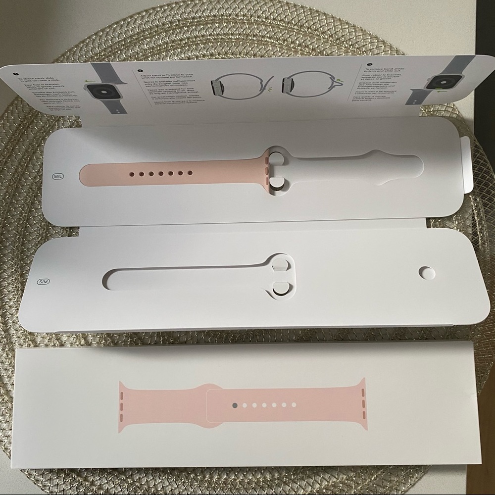 Apple Watch pink sand - Medium / Large 40mm